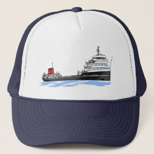Great Lakes freighter Troy H. Browning Trucker Hat
