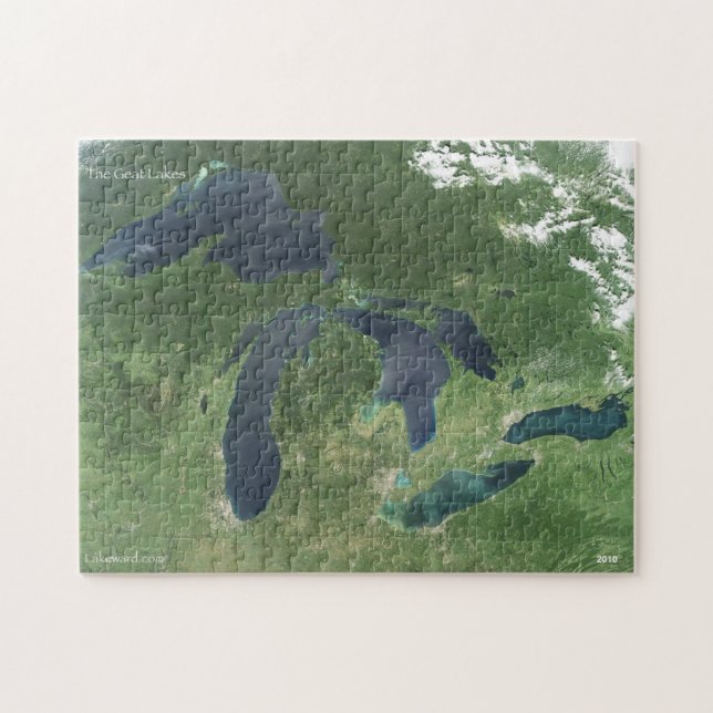 Great Lakes Jigsaw Puzzle (Horizontal)