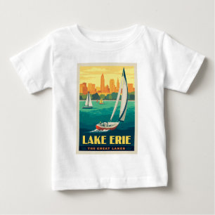 Great Lakes   Lake Erie Baby T-Shirt