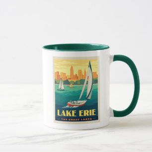 Great Lakes   Lake Erie Mug
