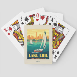 Great Lakes Lake Erie Playing Cards