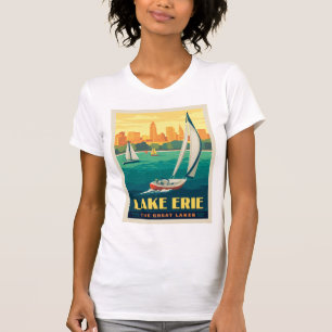 Great Lakes   Lake Erie T-Shirt