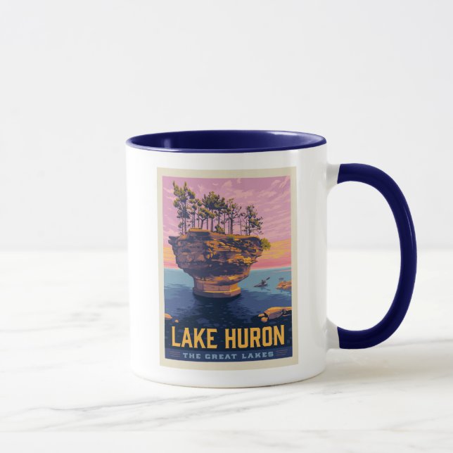Great Lakes | Lake Huron Mug (Right)