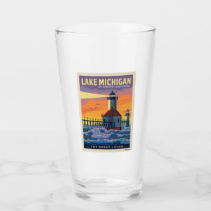 Great Lakes Lake Michigan Glass