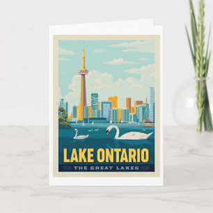 Great Lakes Lake Ontario Card