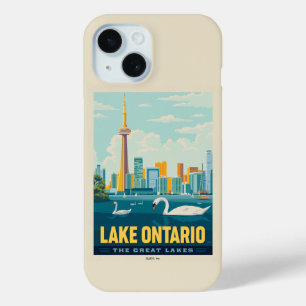 Great Lakes   Lake Ontario iPhone 15 Case