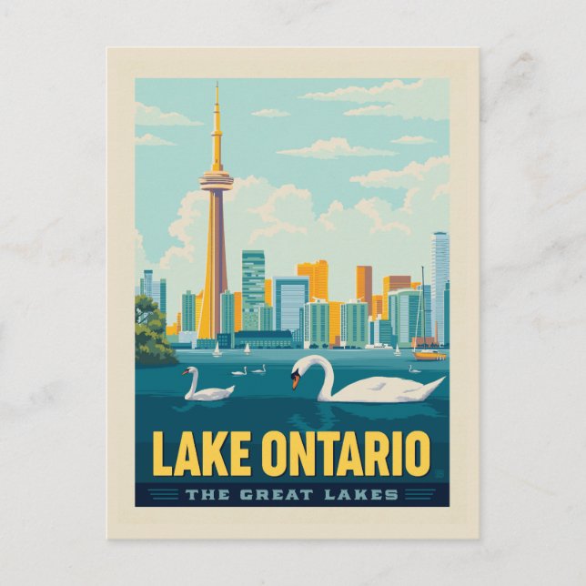 Great Lakes | Lake Ontario Postcard (Front)
