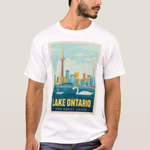 Great Lakes   Lake Ontario T-Shirt