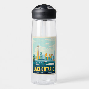 Great Lakes   Lake Ontario Water Bottle