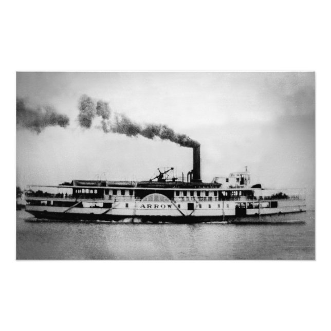 Great Lakes passenger steamer Arrow Photo Print (Front)