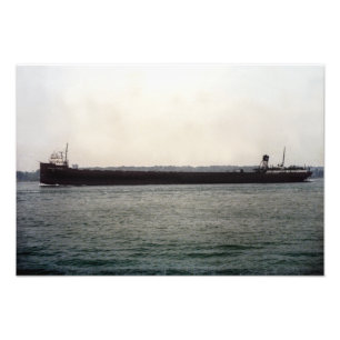 Great Lakes steamer Enders Voorhees  Photo Print