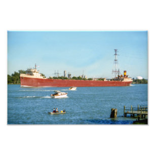 Great Lakes steamer Middletown Photo Print