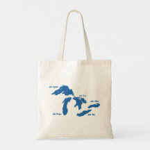 Great Lakes Tote Bag
