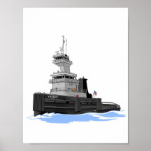 Great Lakes tug Victory original configuration