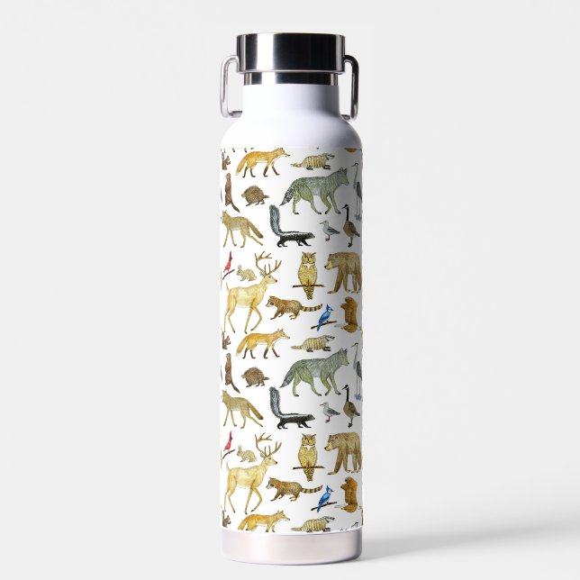Great Lakes Wildlife Water Bottle (Front)