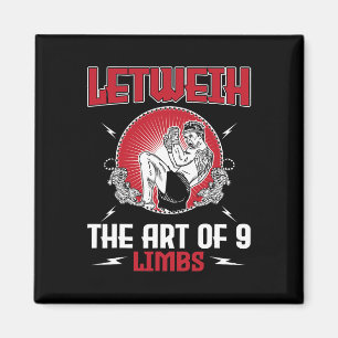 Great Lethwei Boxing Outfit Kick Mma Kickboxing  Magnet