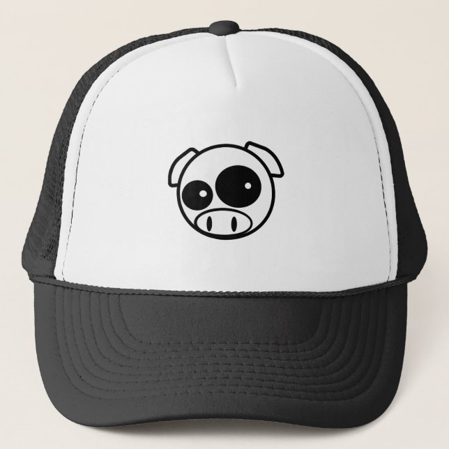 Great looking Subie Pig Trucker Hat (Front)