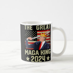 Great MAGA King Trump Biden Political Ultra Mega P Coffee Mug