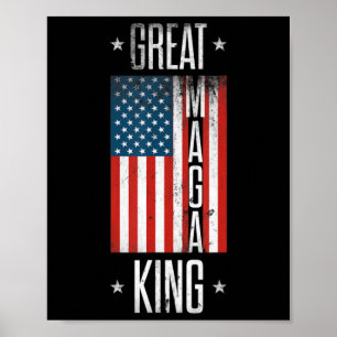 Great Maga King Ultra Maga Mens  Poster