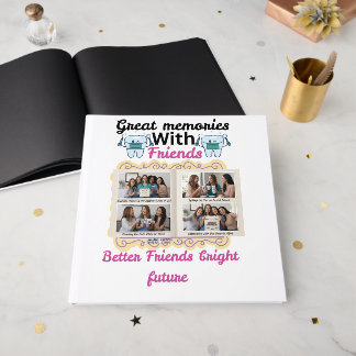 Great Memories with Friends Personalised Gift | Cu Guest Book