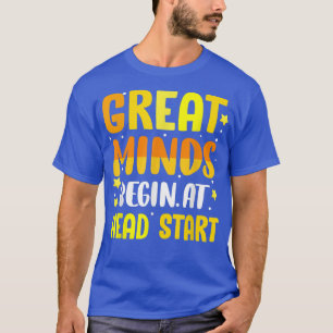 Great Minds Head Start Childhood Cancer Awareness T-Shirt
