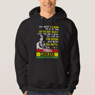 Great Model Thomas Africanist Sankara Gifts Movie  Hoodie