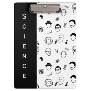 Great Modern Minds Line Art, Text - Editable Clipboard