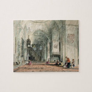 Great Mosque at Brussa, plate 24 from 'Illustratio Jigsaw Puzzle