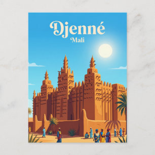 Great Mosque of Djenné Mali Postcard