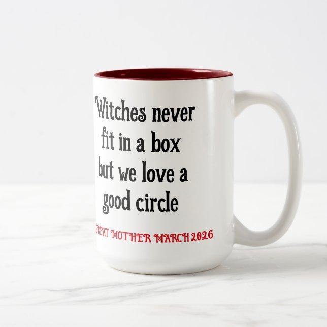 GREAT MOTHER MARCH Witchy Mug (Right)