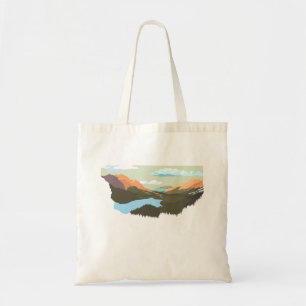 Great Mountain Valley Tote Bag