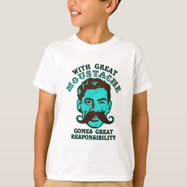 Great Moustache T-Shirt (Front)