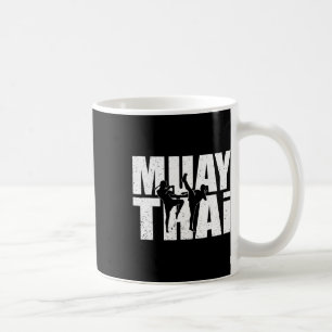 Great Muay Thai Design Mma Fighter Training Kickbo Coffee Mug