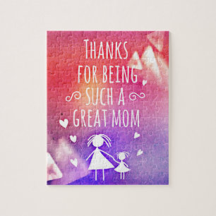 great mum jigsaw puzzle