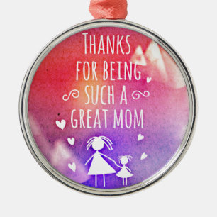 great mum metal tree decoration