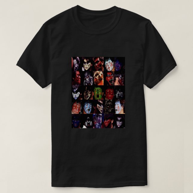 Great Muta faces  T-Shirt (Design Front)