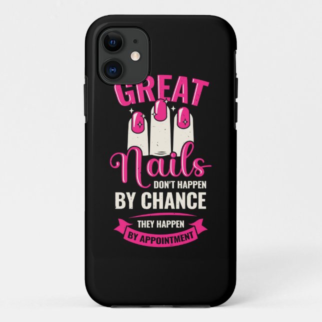 Great Nails Happen By Appointment Case-Mate iPhone Case (Back)