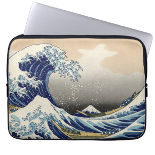 Great Nautical Kanagawa Wave of Mt. Fuji Japan Lap Laptop Sleeve