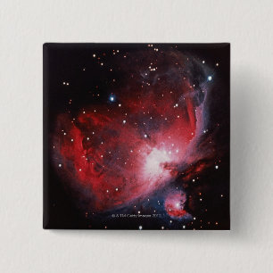 Great Nebula in Orion 15 Cm Square Badge