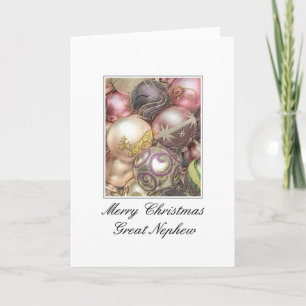 great nephew Merry Christmas card