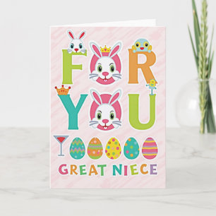 Great Niece Celebration Card