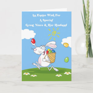 Great Niece & Her Husband Blessings Easter Card