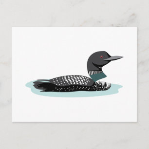 Great Northern Loon Postcard