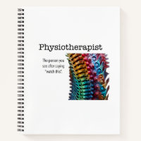 Great notebook for a Physiotherapist