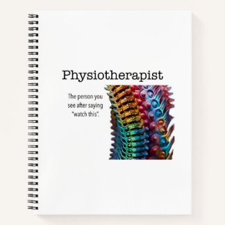 Great notebook for a Physiotherapist