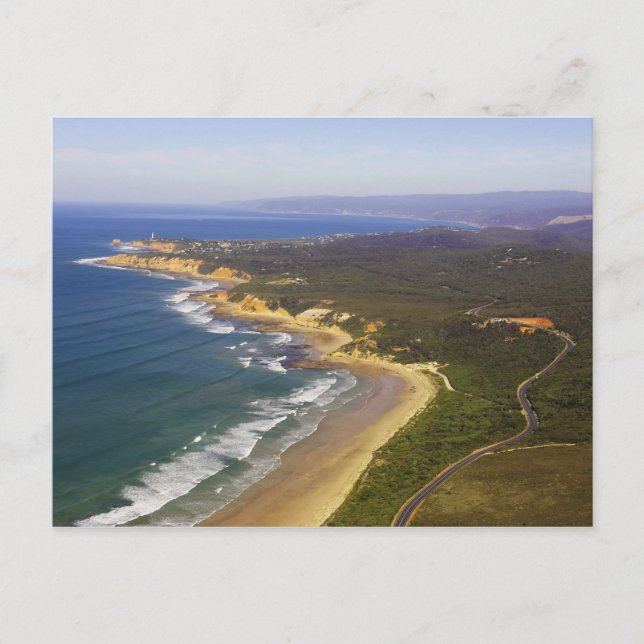 Great Ocean Road and Split Point Lighthouse, Postcard (Front)