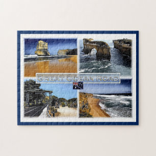 Great Ocean Road - Australia - Mosaic - Jigsaw Puzzle