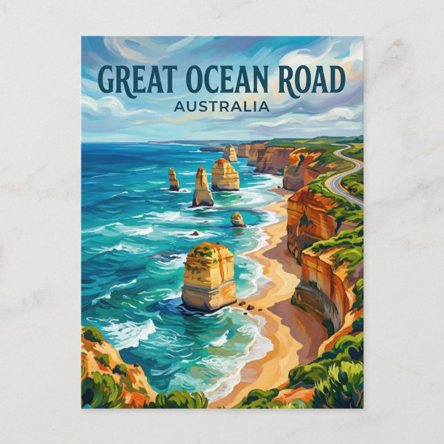 Great Ocean Road Australia Postcard (Front)
