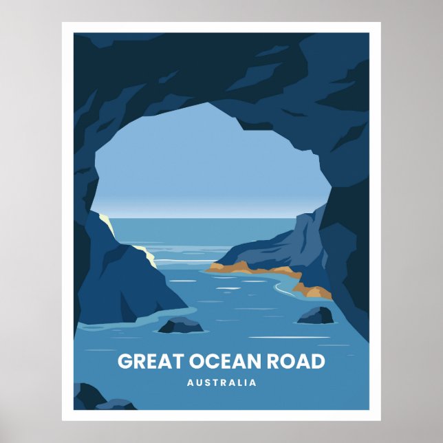 Great ocean road Australia Poster (Front)