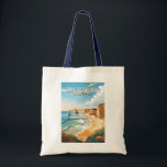 Great Ocean Road Australia Travel Art Vintage Tote Bag<br><div class="desc">Great Ocean Road vector art design. The Great Ocean Road is an Australian National Heritage stretch of road along the south-eastern coast of Australia between the Victorian cities of Torquay and Allansford.</div>